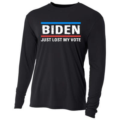 Anti Biden Anti Joe Biden Cancel Joe Biden Cooling Performance Long Sleeve Crew