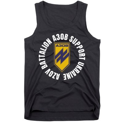 Azov Battalion A30B Support Ukraine I Stand With Ukraine Tank Top