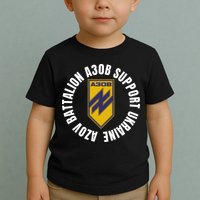 Azov Battalion A30B Support Ukraine I Stand With Ukraine Toddler T-Shirt