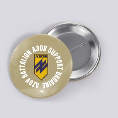 Azov Battalion A30B Support Ukraine I Stand With Ukraine Button