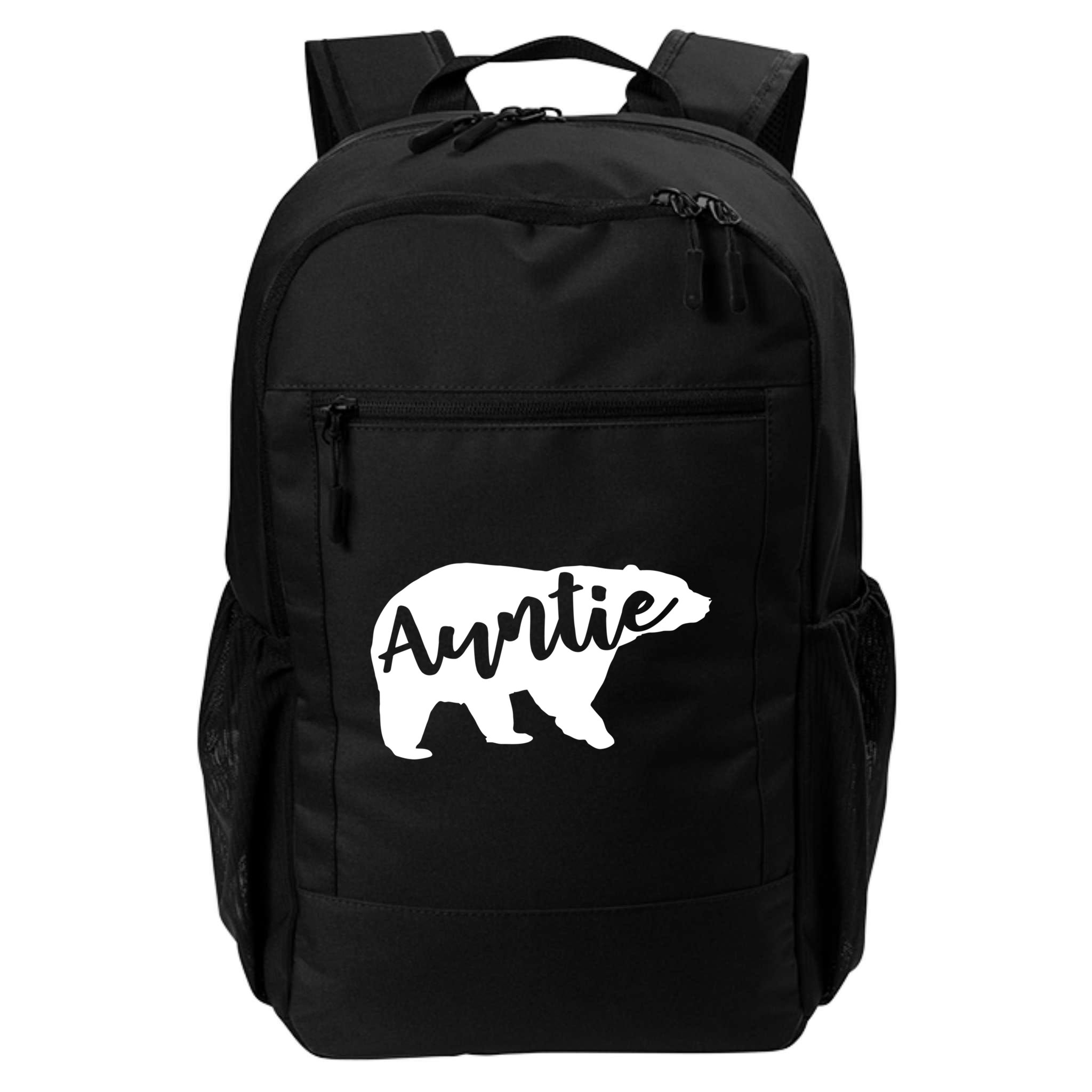 Auntie Bear Aunt Life Camping Cool Gift Backpack
