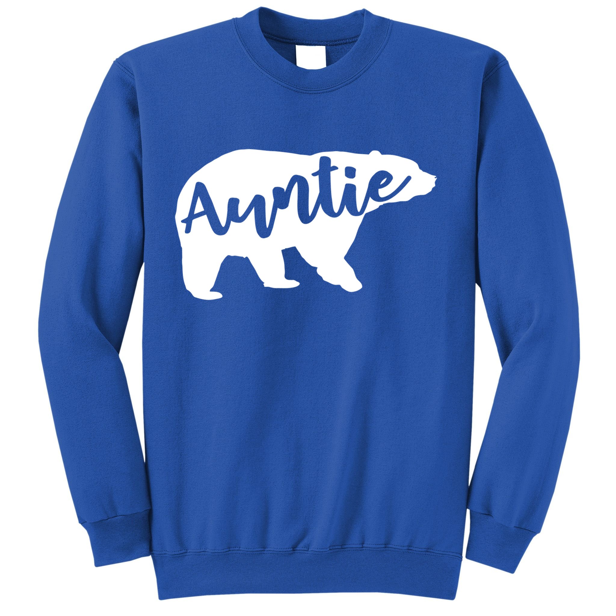Auntie Bear Aunt Life Camping Cool Gift Sweatshirt