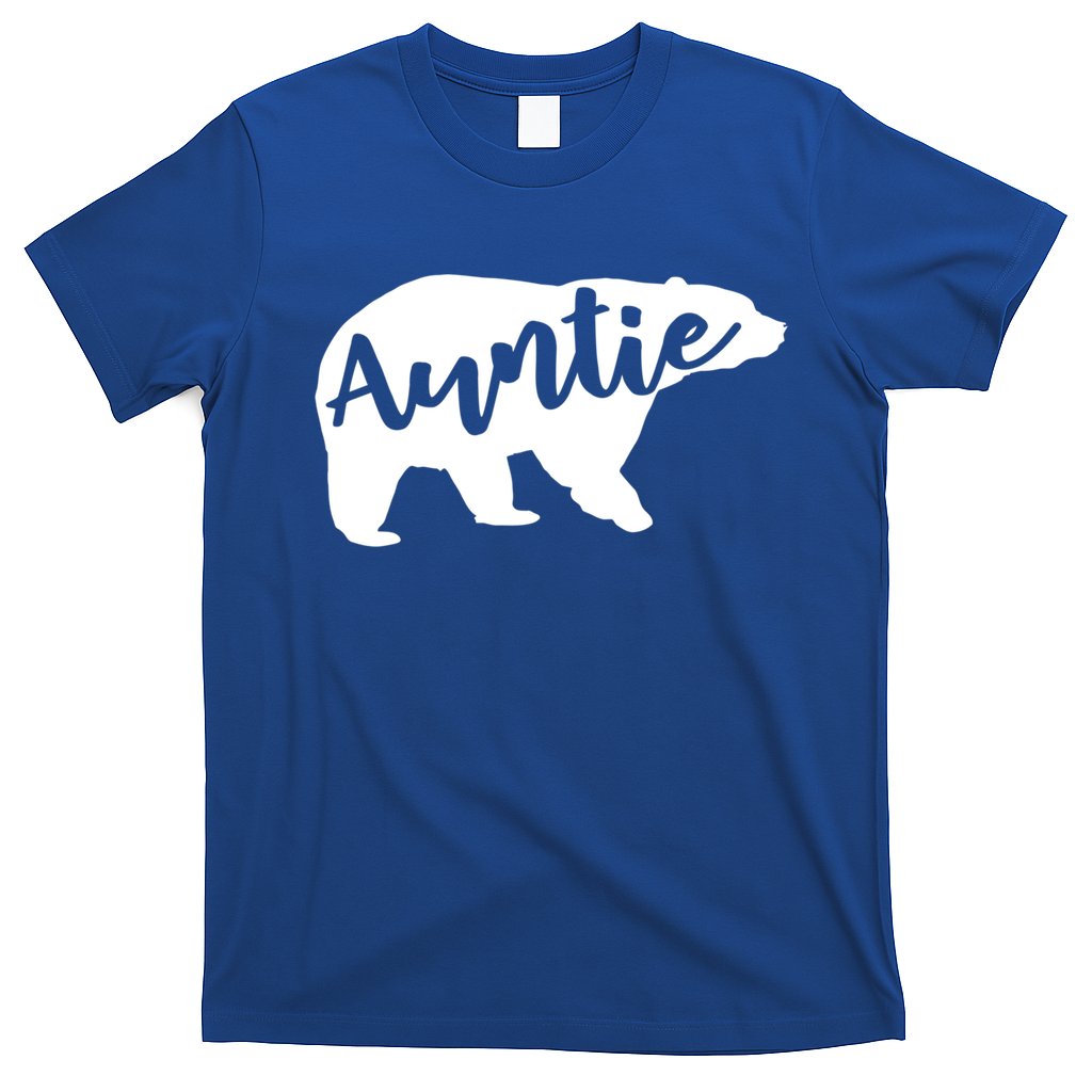 Auntie Bear Aunt Life Camping Cool Gift T-Shirt