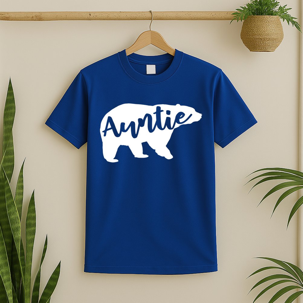 Auntie Bear Aunt Life Camping Cool Gift T-Shirt