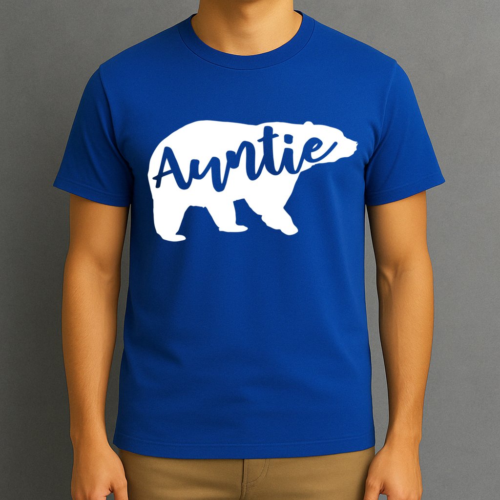 Auntie Bear Aunt Life Camping Cool Gift T-Shirt