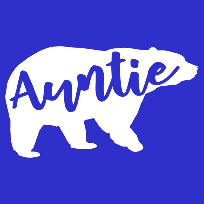 Auntie Bear Aunt Life Camping Cool Gift T-Shirt