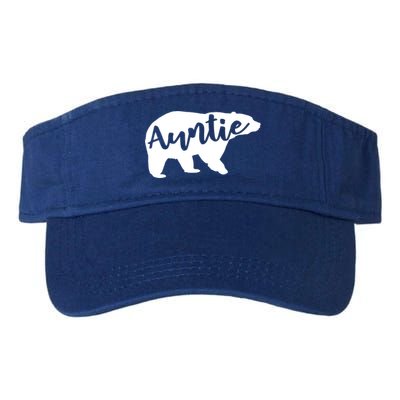 Auntie Bear Aunt Life Camping Cool Gift Visor