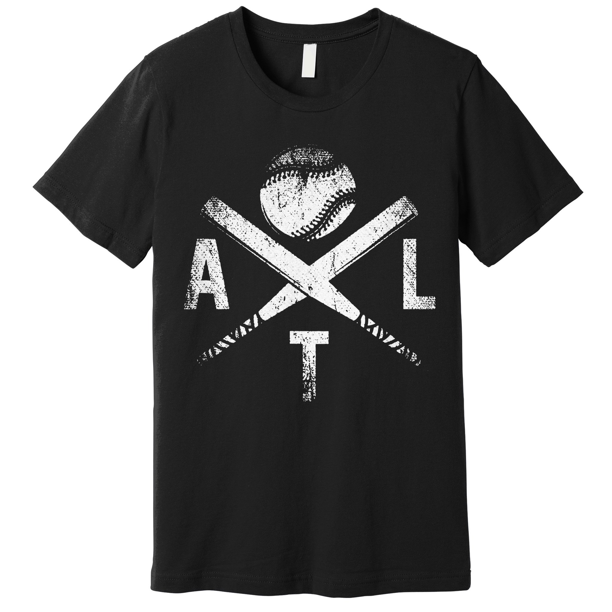 Atlanta Baseball ATL Vintage Georgia Brave Gift Premium T-Shirt