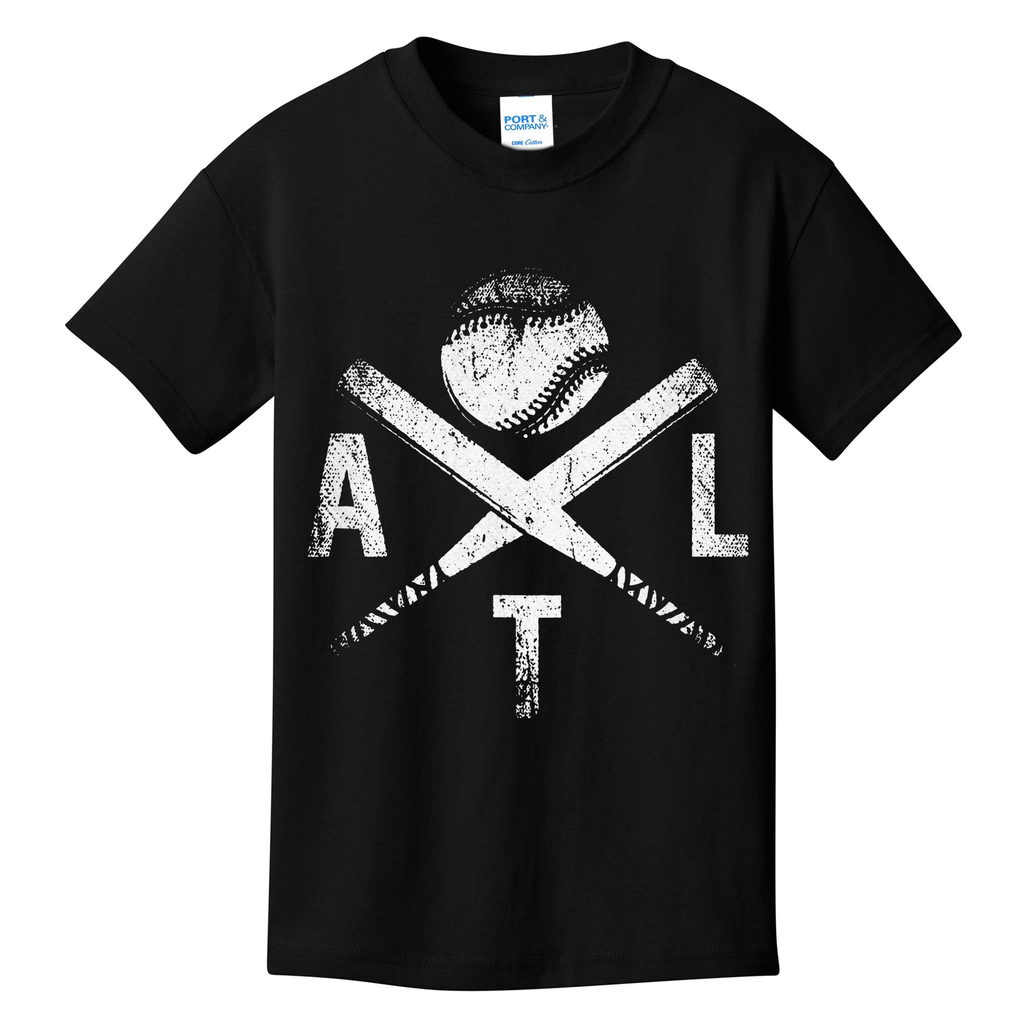 Atlanta Baseball ATL Vintage Georgia Brave Gift Kids T-Shirt