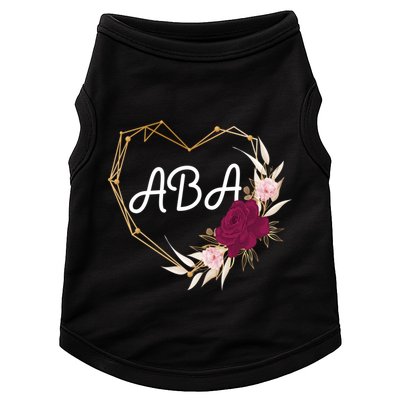 Applied Behavior Analysis Aba Squad Behaviors Team Analyst Gift Doggie Tank