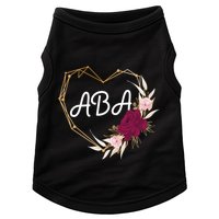 Applied Behavior Analysis Aba Squad Behaviors Team Analyst Gift Doggie Tank