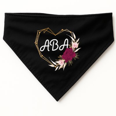 Applied Behavior Analysis Aba Squad Behaviors Team Analyst Gift USA-Made Doggie Bandana