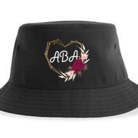 Applied Behavior Analysis Aba Squad Behaviors Team Analyst Gift Sustainable Bucket Hat