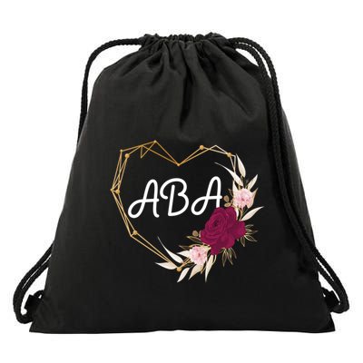 Applied Behavior Analysis Aba Squad Behaviors Team Analyst Gift Drawstring Bag