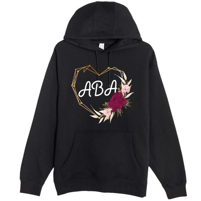 Applied Behavior Analysis Aba Squad Behaviors Team Analyst Gift Premium Pullover Hoodie