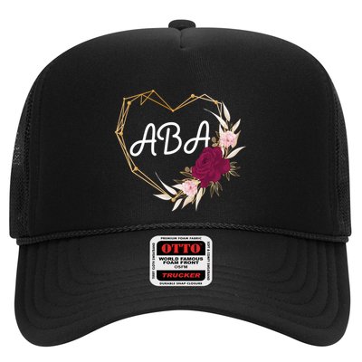 Applied Behavior Analysis Aba Squad Behaviors Team Analyst Gift Trucker Hat