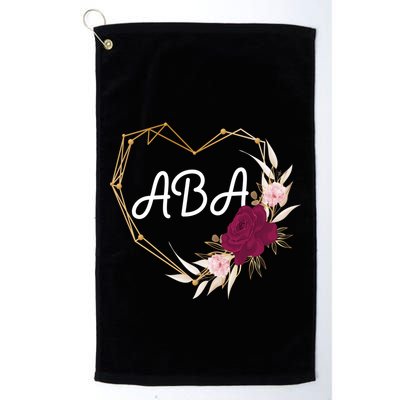 Applied Behavior Analysis Aba Squad Behaviors Team Analyst Gift Golf Towel