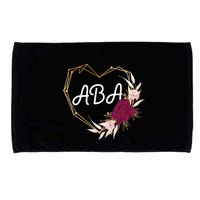 Applied Behavior Analysis Aba Squad Behaviors Team Analyst Gift Microfiber Hand Towel