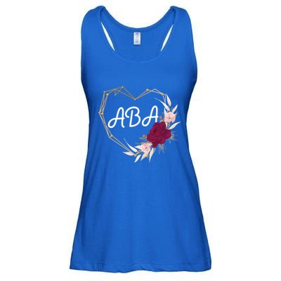 Applied Behavior Analysis Aba Squad Behaviors Team Analyst Gift Ladies Essential Flowy Tank