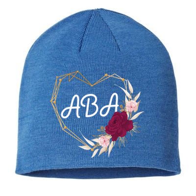 Applied Behavior Analysis Aba Squad Behaviors Team Analyst Gift Sustainable Beanie