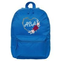 Applied Behavior Analysis Aba Squad Behaviors Team Analyst Gift 16 in Basic Backpack