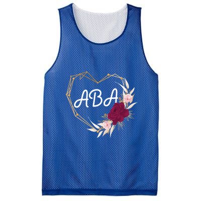Applied Behavior Analysis Aba Squad Behaviors Team Analyst Gift Mesh Reversible Basketball Jersey Tank