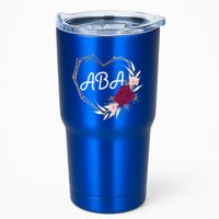 Applied Behavior Analysis Aba Squad Behaviors Team Analyst Gift Tumbler