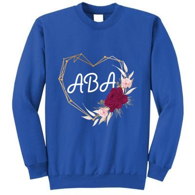 Applied Behavior Analysis Aba Squad Behaviors Team Analyst Gift Tall Sweatshirt