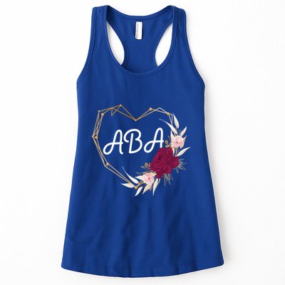Applied Behavior Analysis Aba Squad Behaviors Team Analyst Gift Womens Tank Top