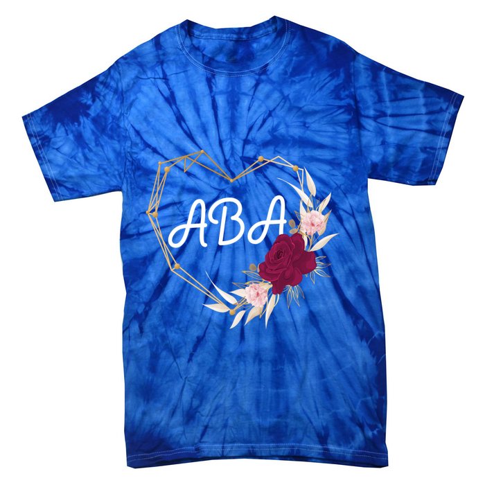 Applied Behavior Analysis Aba Squad Behaviors Team Analyst Gift Tie-Dye T-Shirt