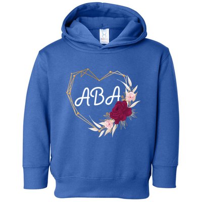 Applied Behavior Analysis Aba Squad Behaviors Team Analyst Gift Toddler Hoodie