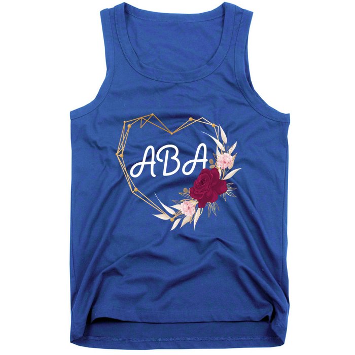 Applied Behavior Analysis Aba Squad Behaviors Team Analyst Gift Tank Top