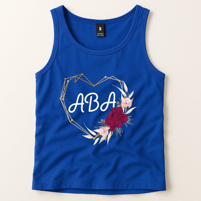 Applied Behavior Analysis Aba Squad Behaviors Team Analyst Gift Tank Top