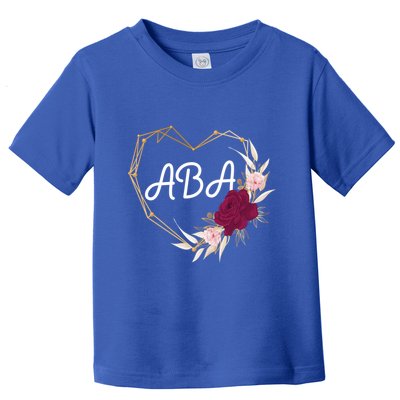 Applied Behavior Analysis Aba Squad Behaviors Team Analyst Gift Toddler T-Shirt