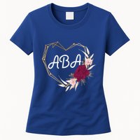Applied Behavior Analysis Aba Squad Behaviors Team Analyst Gift Womens T-Shirt