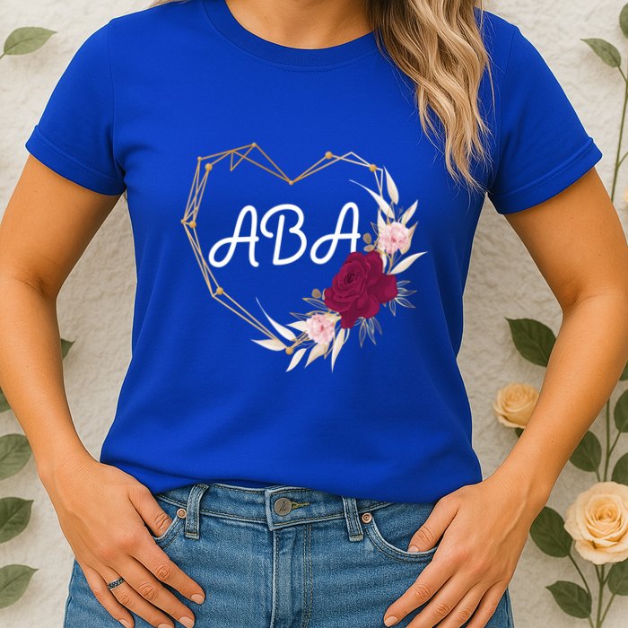 Applied Behavior Analysis Aba Squad Behaviors Team Analyst Gift Womens T-Shirt