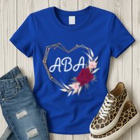 Applied Behavior Analysis Aba Squad Behaviors Team Analyst Gift Womens T-Shirt