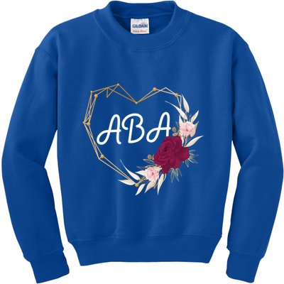 Applied Behavior Analysis Aba Squad Behaviors Team Analyst Gift Kids Sweatshirt