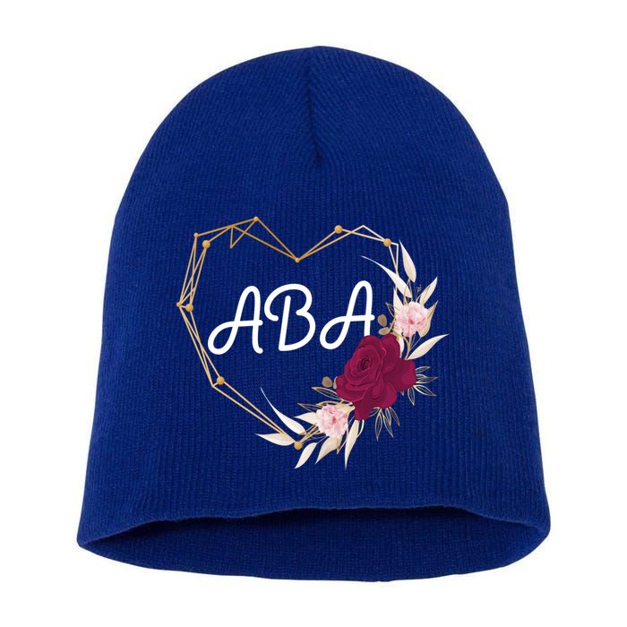 Applied Behavior Analysis Aba Squad Behaviors Team Analyst Gift Short Acrylic Beanie