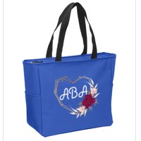 Applied Behavior Analysis Aba Squad Behaviors Team Analyst Gift Zip Tote Bag