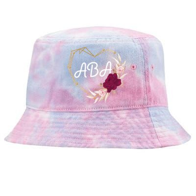 Applied Behavior Analysis Aba Squad Behaviors Team Analyst Gift Tie-Dyed Bucket Hat