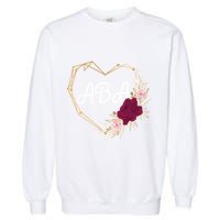 Applied Behavior Analysis Aba Squad Behaviors Team Analyst Gift Garment-Dyed Sweatshirt