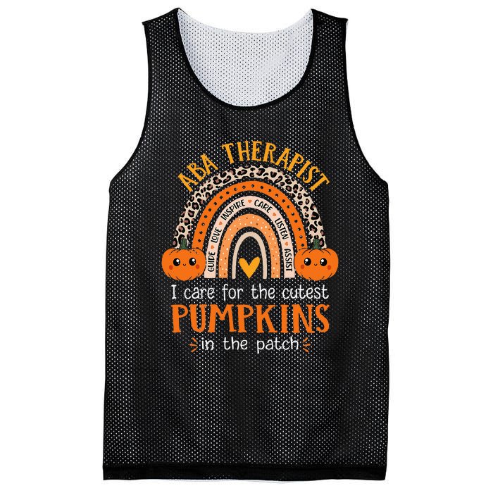 Applied Behavior Analysis Therapist Halloween ABA Therapy Mesh Reversible Basketball Jersey Tank