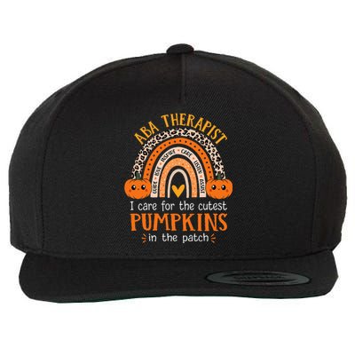 Applied Behavior Analysis Therapist Halloween ABA Therapy Wool Snapback Cap