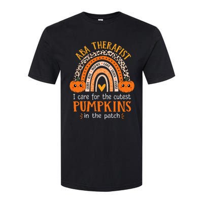 Applied Behavior Analysis Therapist Halloween ABA Therapy Softstyle CVC T-Shirt