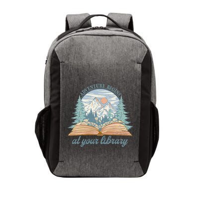 Adventure Begins At Your Library Prize Vector Backpack