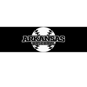 Arkansas Baseball Bumper Sticker