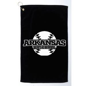 Arkansas Baseball Platinum Collection Golf Towel