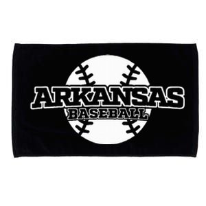 Arkansas Baseball Microfiber Hand Towel