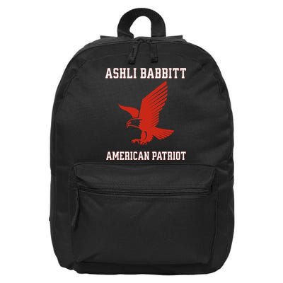 Ashli Babbitt 16 in Basic Backpack